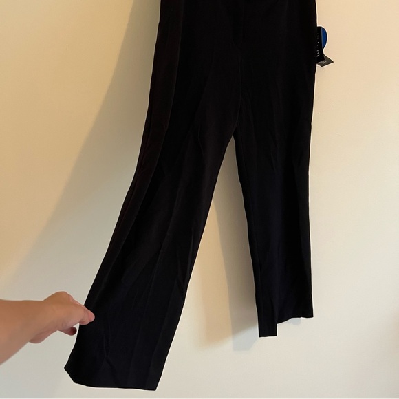 Style & Co.Julie Womens Straight Leg  Black Pants 16P Business Casual Stretch - Picture 7 of 16